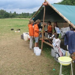 fotos kamp 2009-2010 jong-givers 632 - Scouts en Gidsen Zaventem 